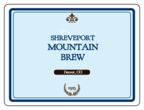 OL500 - 4" x 3" - Mountain Brew Rectangular Beer Bottle Label