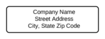 OL25 - 1.75" x 0.5" - Standard Return Address Label