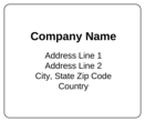 OL150 - 4" x 3.33" - Standard Shipping Label