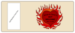 OL5925 - 7" x 3" - Hot Sauce Bottle Wedding Label