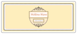 OL5925 - 7" x 3" - Wekiva Wave Rectangular Beer Bottle Label - Large