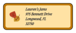 OL875 - 2.625" x 1" - Autumn Jam - Address Label