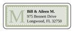 OL875 - 2.625" x 1" - Chesapeake - Pistachio Wedding Address Label