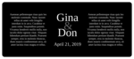 OL5925 - 7" x 3" - Black Beer Bottle Wedding Label