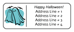 OL875 - 2.625" x 1" - Halloween Ghosts and Bats