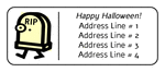 OL875 - 2.625" x 1" - Halloween Tombstone