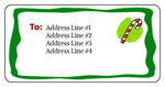 OL125 - 4" x 2" - Christmas - Candy Cane