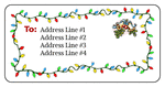 OL125 - 4" x 2" - Christmas Mistletoe