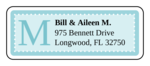 OL875 - 2.625" x 1" - Chesapeake - Sky Wedding Address Label