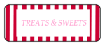 OL875 - 2.625" x 1" - Treats & Sweets Valentines Day Labels