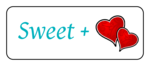 OL875 - 2.625" x 1" - Sweet Heart for Valentine