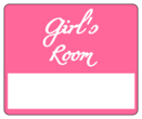 OL150 - 4" x 3.33" - Girls Room