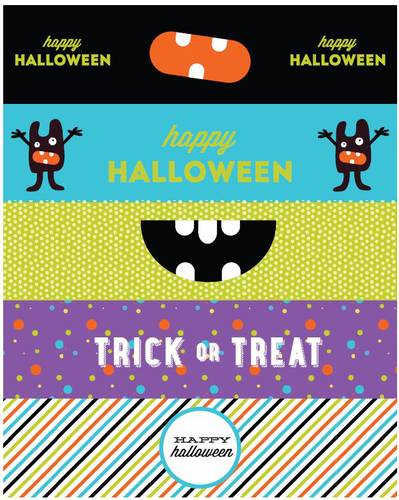 Halloween Themed Water Bottle Labels Printable Label Templates Halloween Labels OL1159 