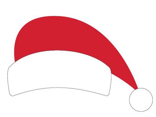 santa hat template