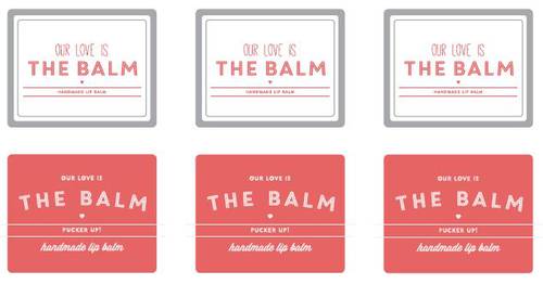 Downloadable Free Printable Lip Balm Label Template Printable 