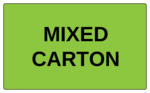 OL6675 - 5" x 3" - Mixed Carton Label