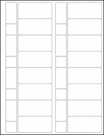 Pastel Green - 2-13/16" x 1-1/3" Library Labels