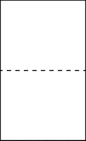 True Green - 8.5" x 14" With 1 Horizontal Back Slit - Full Sheet Labels