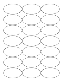 Download Label Templates - OL9830 - 2.5" x 1.375" Oval ...