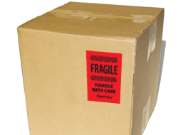 Half Sheet Shipping Label