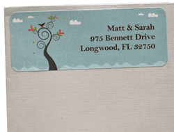 Envelope Labels - Address Labels - Matt and Sarah