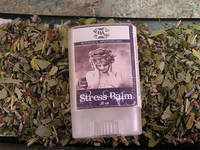 Botanica Apothecary Stress Balm Label