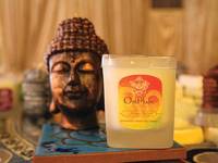 OmMade Crafts Mango Scented Candle Label