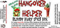 Brown Box Crackers Bloody Mary Mix Label