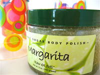 Raw Olive Margarita Body Polish Label