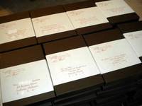 Wedding Box Invitation Labels
