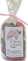 Old Naples Chocolate Flamingo Droppings Label