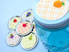 Canning Crafts Fruit Jar Label Tops
