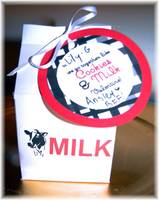 Cookies and Milk Valentine