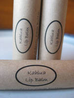 Kahlua Lip Balm Labels by Faith, Soaps & Love