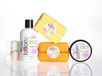 Delicious skin body butter, lotion and bath bar Labels