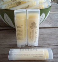Little Flower Lip Balm Labels