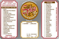 The Spice Quarter Label