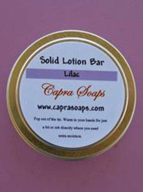 Capra Solid Lotion Bar Container Labels
