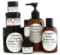 Wake Up! Body Scrub Labels