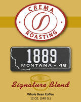 Crema Roasting Bag Labels