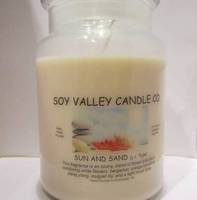 soy candle label