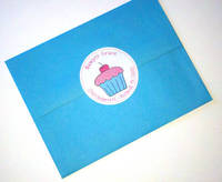 Cupcake Address Labels