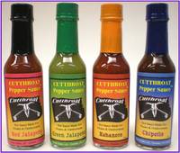 Cutthroat Hot Sauce Labels