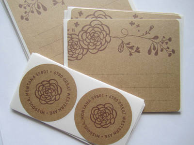 Return address labels