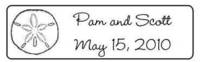 Pam and Scott Wedding Labels