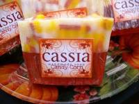 Cassia Aromatics Candy Corn Soap Label