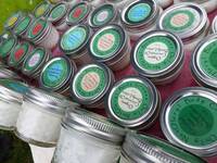 Jar Lid Labels By Only NatCHeryl Organic Handmade Lotions
