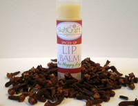 SkinCraft Organic's Spiced Up Oval Lip Balm Tube Labels