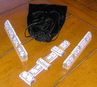 Chocolate Domino Set Hershey Mini Labels