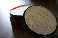 Feral Farm Body Butter Round Brown Kraft Lid Labels